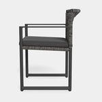 Loop Dining Chair Aluminum Astroid/ Panama Grafito