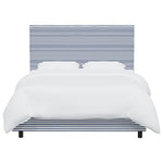 Mia & Max Bed, Navy Stripe, Queen, Full, Twin bed