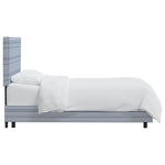 Mia & Max Bed, Navy Stripe, Queen, Full, Twin bed