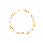 Large Lily Link Bracelet