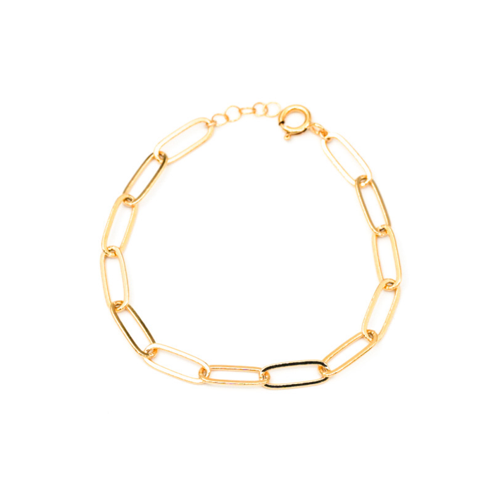 Large Lily Link Bracelet