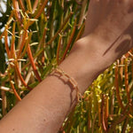 Large Lily Link Bracelet