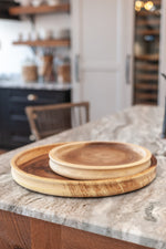 Linkwood Teak Charger Tray, Large