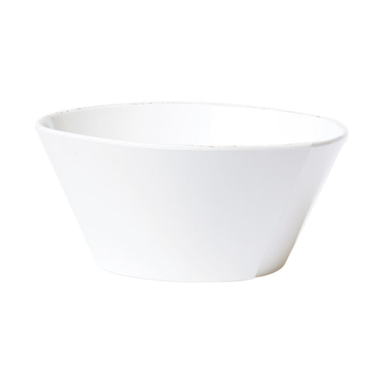 Melamine Lastra White Stacking Cereal Bowl