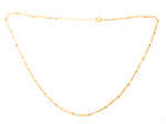 Mini Dotted Necklace (Kid's SIze), 11"