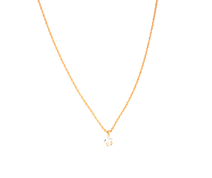 Mini Glass Star Necklace (Kid's Size)