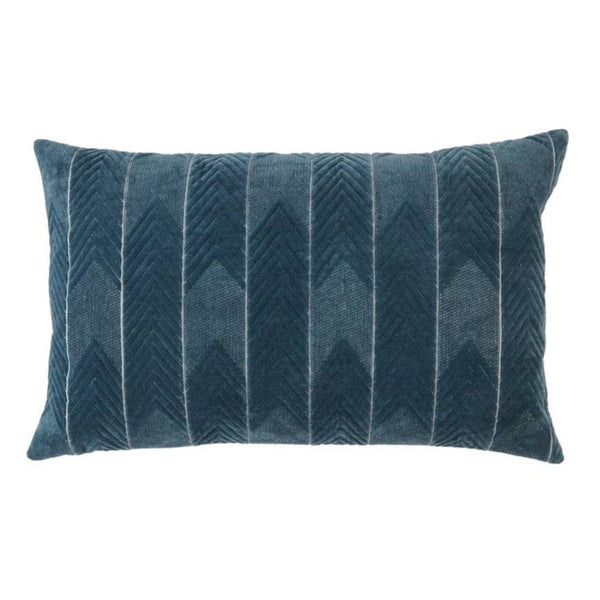 Nouveau Bourdelle Lumbar- Goblin Blue/ Birch, 16"x 24"