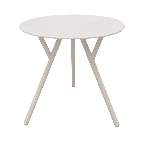 DJ Side Table - Aluminum White, 2 Sizes