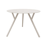 DJ Side Table - Aluminum White, 2 Sizes
