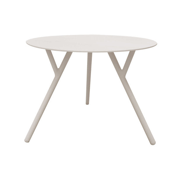 DJ Side Table - Aluminum White, 2 Sizes