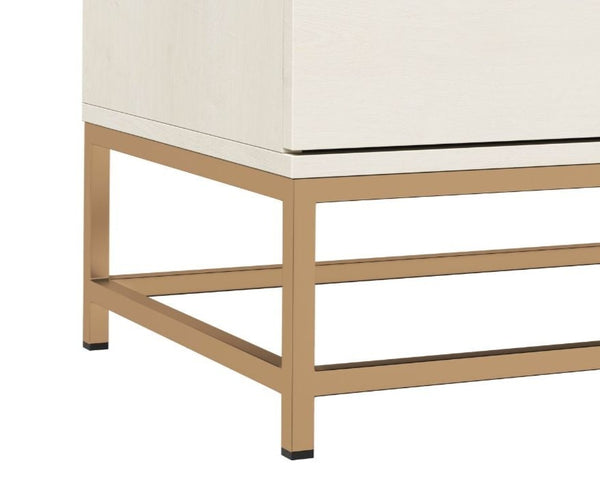 Rebel Dresser Large, Champagne Gold/Cream