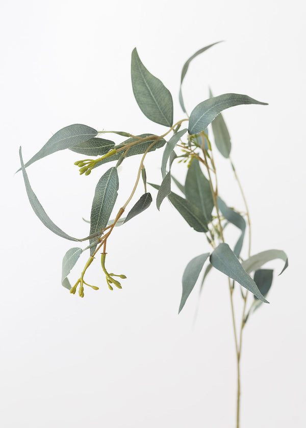 Artificial Seeded Eucalyptus Leaves, 23"