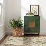 Pali Woven Jute Rug, Evergreen