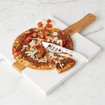White Square Italian Pizza Board, Small