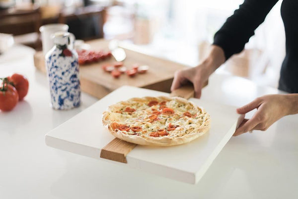 White Square Italian Pizza Board, Small