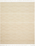 Cora - 01, Ivory / White, Magnolia Home by Joanna Gaines × Loloi