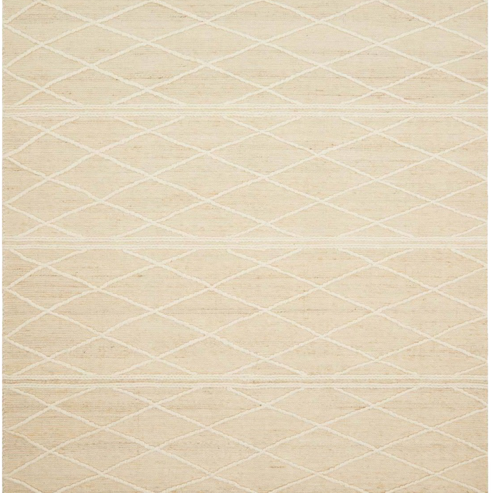 Cora - 01, Ivory / White, Magnolia Home by Joanna Gaines × Loloi