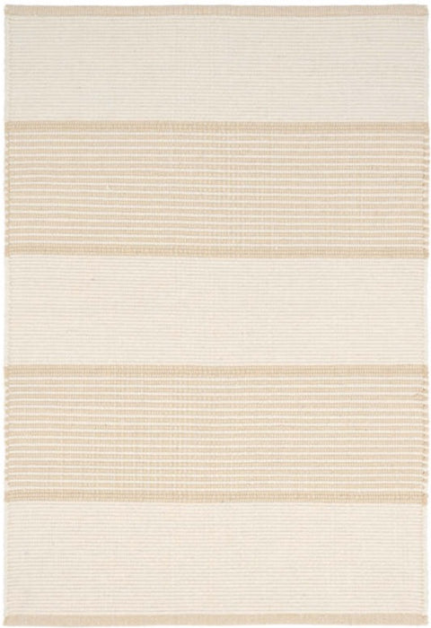 La Mirada Woven Cotton Rug, Wheat