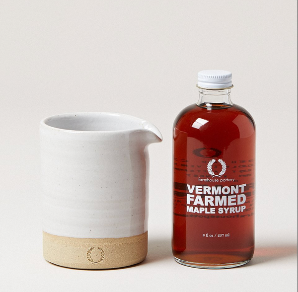 Vermont Maple Syrup & Silo Pitcher Gift Set