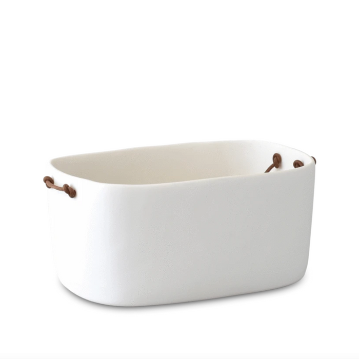 Champagne Bucket with Leather Handles, Large