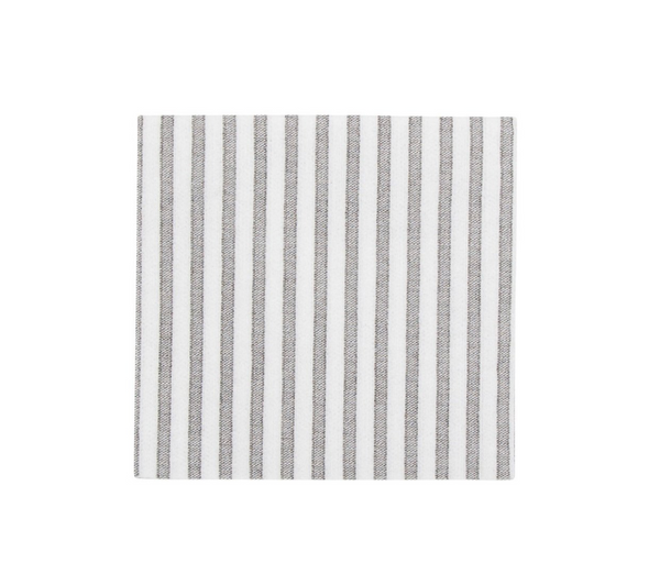 Papersoft Napkins Capri Light Gray Cocktail Napkins (Pack of 20)