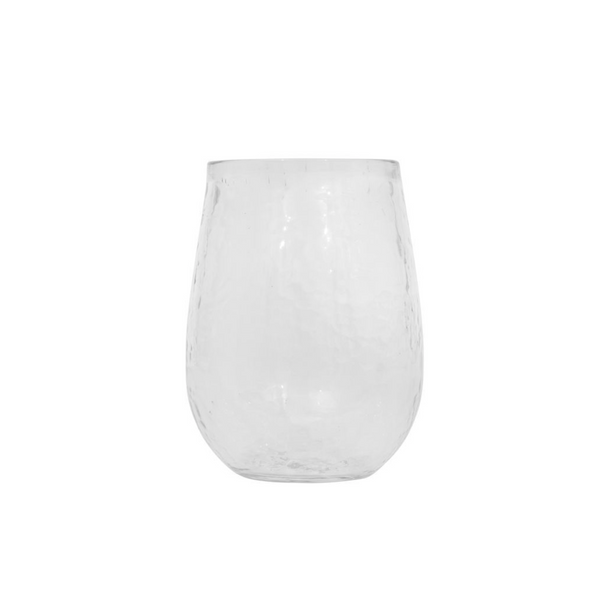 Recycled Glass Stemless Wine Glass