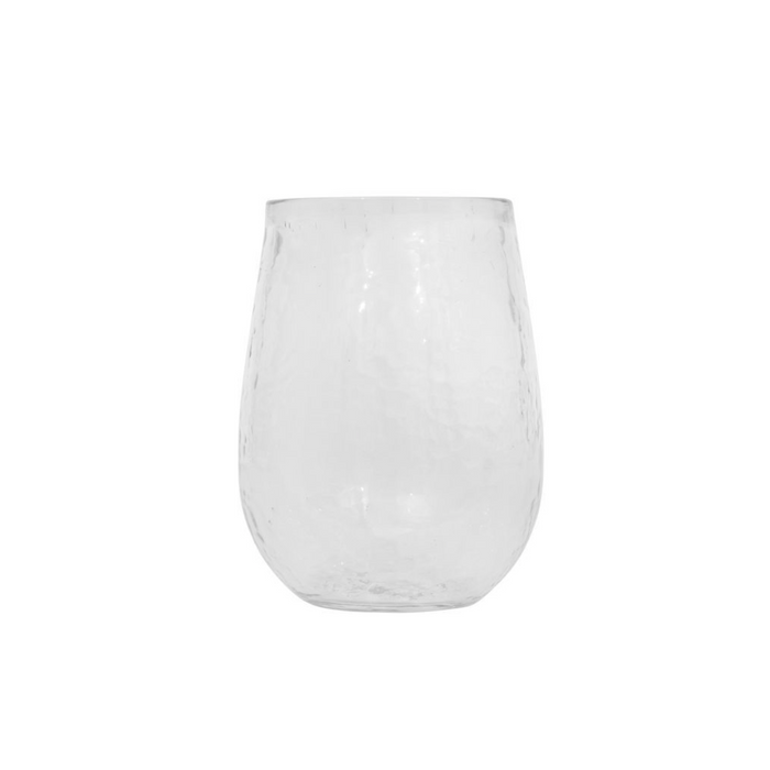 Recycled Glass Stemless Wine Glass