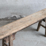 Antique Plank Top Bench