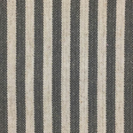 Mia & Max Bed, Charcoal Stripe, Full & Twin