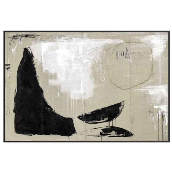 Mid - Trebuchet - Framed Canvas, 73"W x 49"H