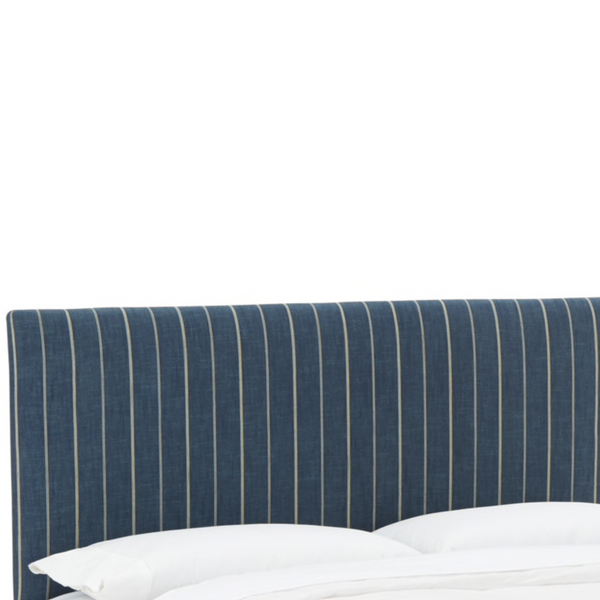 Abbie Platform Bed, King, Queen, Full & Twin, Indigo