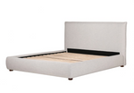 Luzon Bed Light Grey, King & Queen