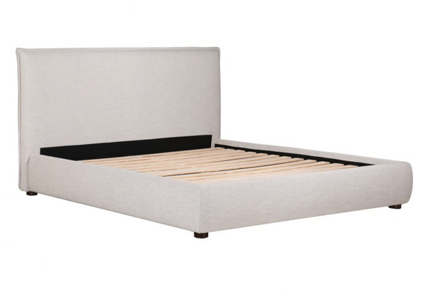Luzon Bed Light Grey, King & Queen