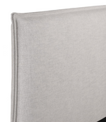Luzon Bed Light Grey, King & Queen