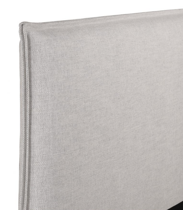 Luzon Bed Light Grey, King & Queen
