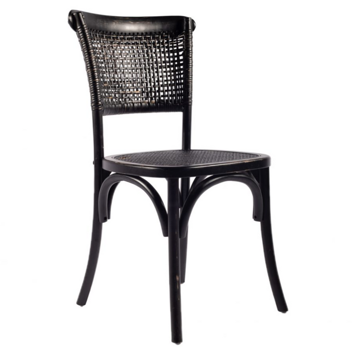 Churchill Dining Chair Antique Black - M2