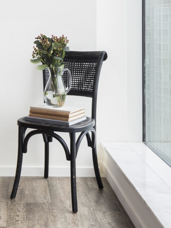 Churchill Dining Chair Antique Black - M2