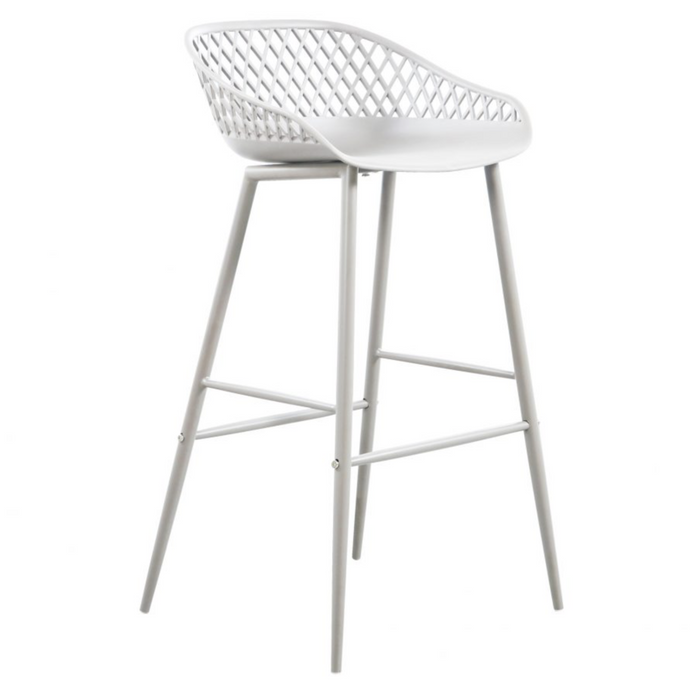 Piazza Barstool White - M2