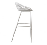 Piazza Barstool White - M2