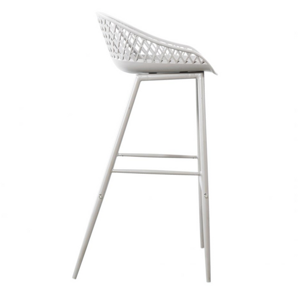 Piazza Barstool White - M2