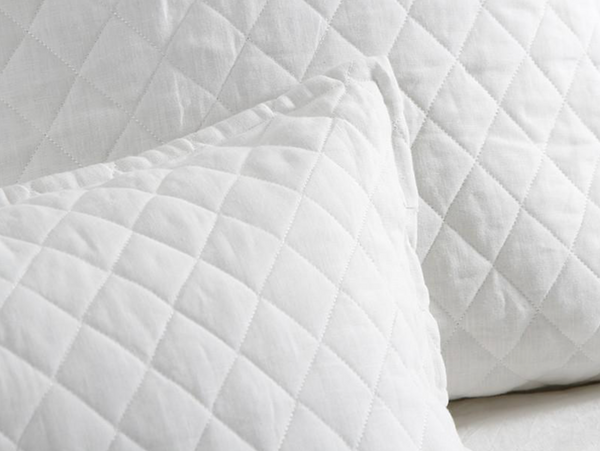 Hampton Large Euro Sham, White