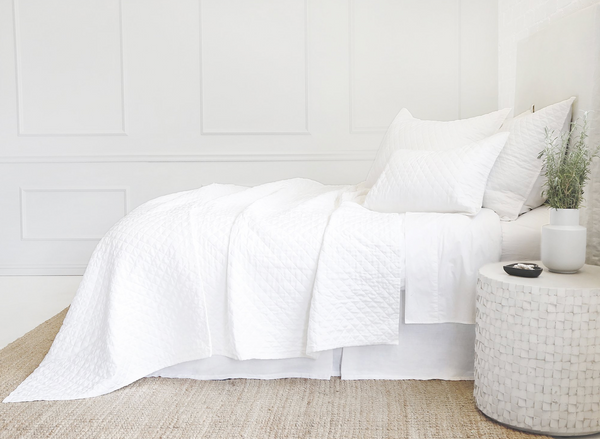 Hampton Large Euro Sham, White