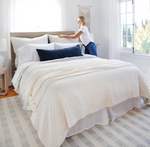 Brooke Handwoven Rug, Light Grey