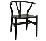 Zola Chair, Charcoal Black