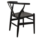 Zola Chair, Charcoal Black
