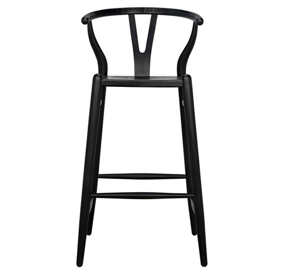 Zola Barstool, Charcoal Black