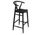 Zola Barstool, Charcoal Black