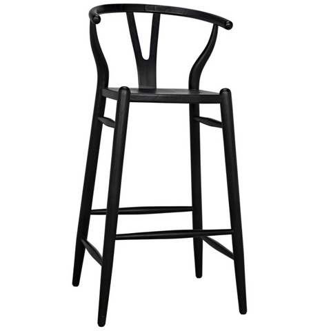 Zola Barstool, Charcoal Black