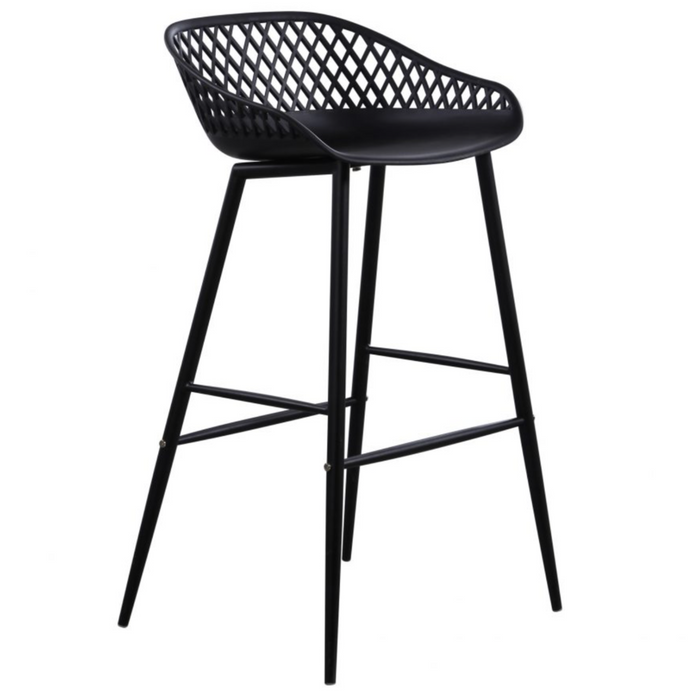 Piazza Barstool Black-M2