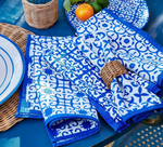 Hampton, Honey Rattan Ring, Set of 4